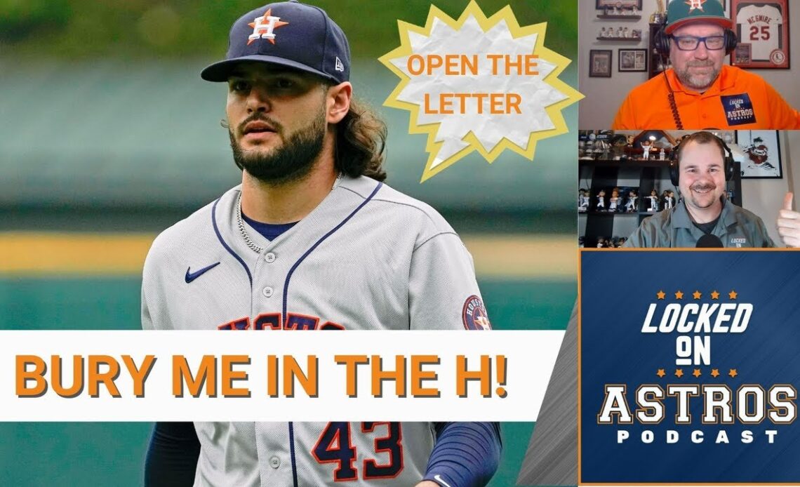 Astros: McCullers Says Bury Him In The H and Yankees Letter Unsealed Soon?