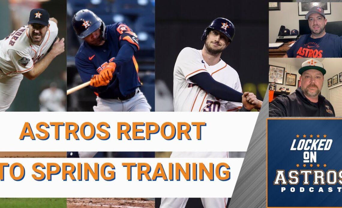 Astros Report to Spring Training