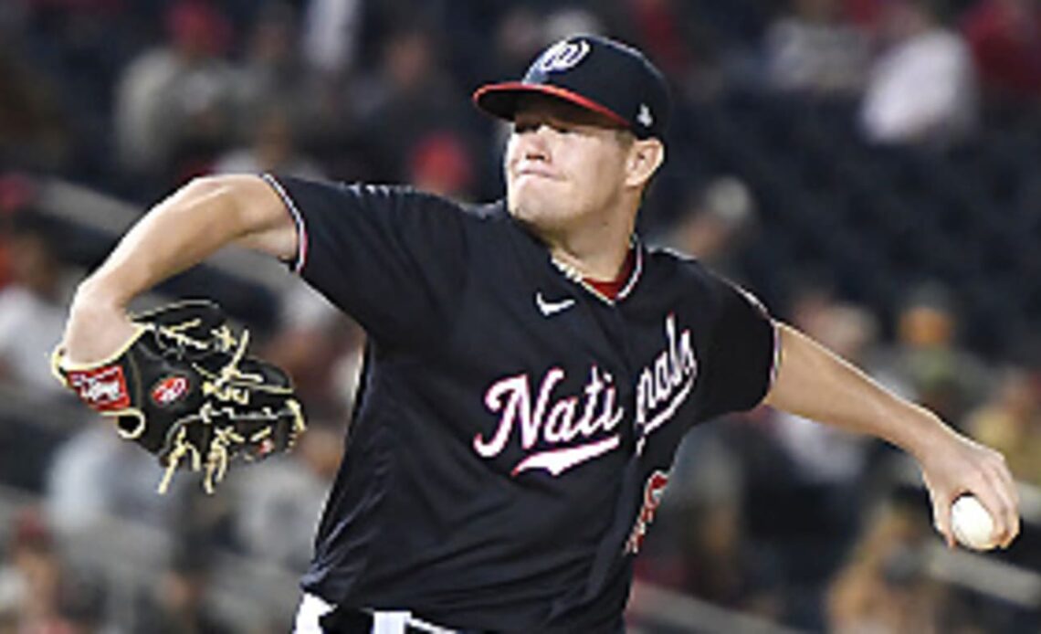 Josh Rogers competing for spot in Nationals rotation
