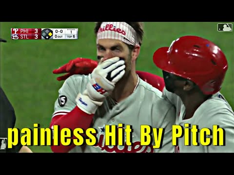 MLB \ Painless Hit By Pitch