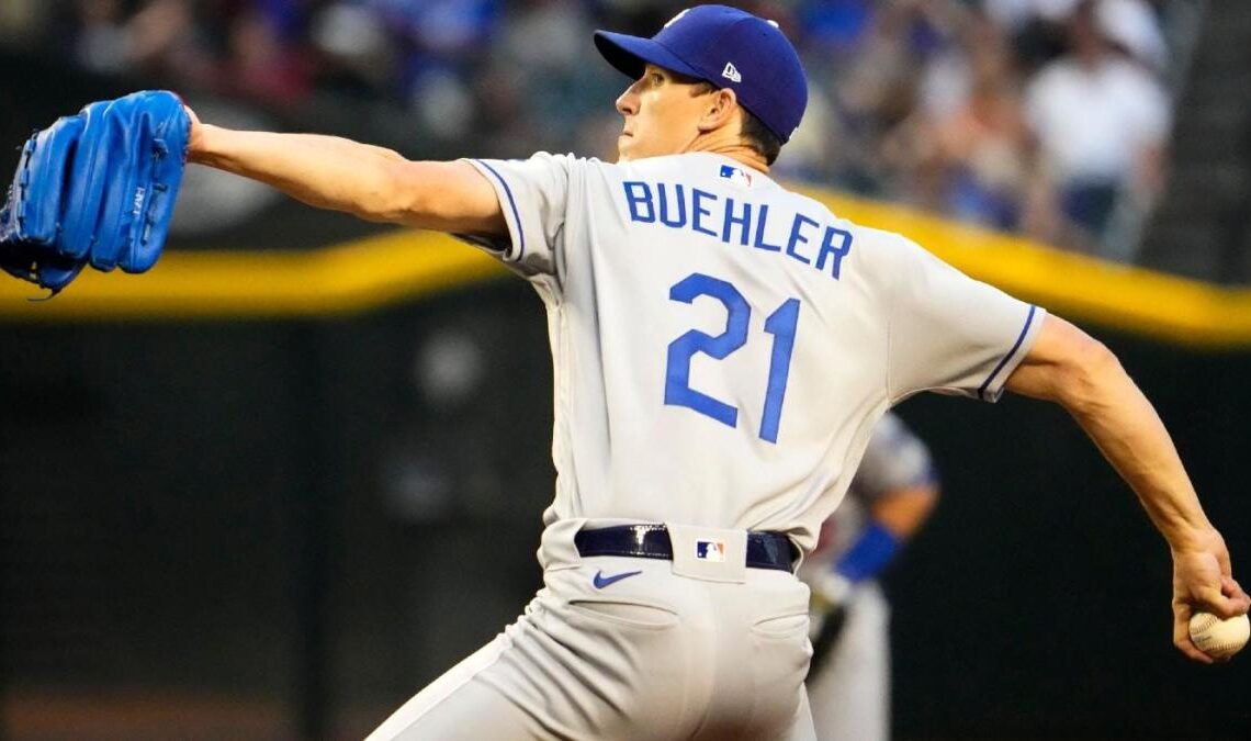 Dodgers' Walker Buehler records first complete game, shutout of 2022 MLB season vs. Diamondbacks
