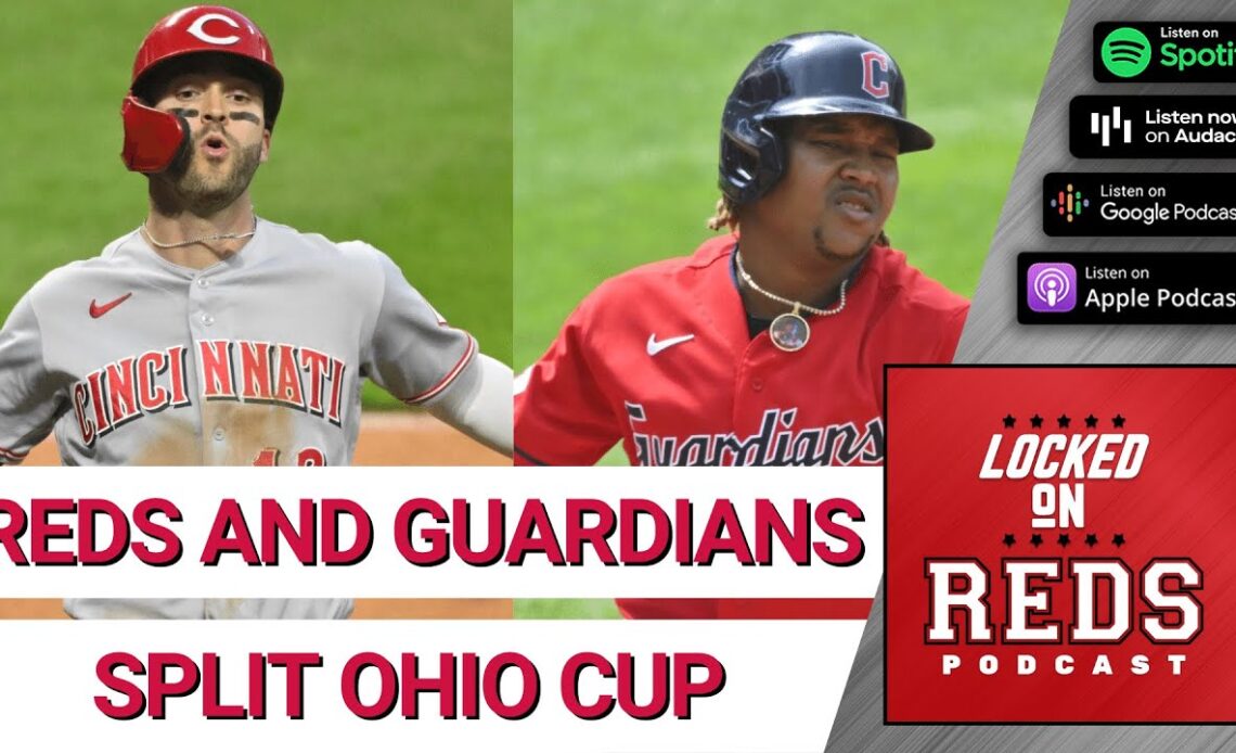 The Cincinnati Reds and the Cleveland Guardians Split the Ohio Cup