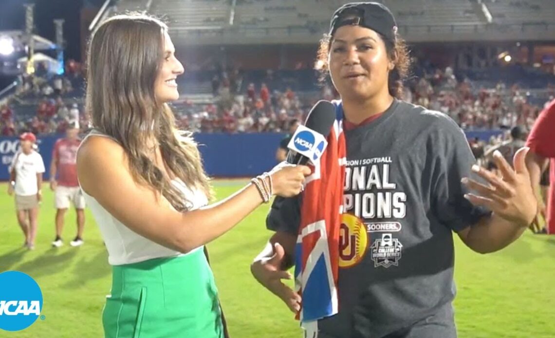 All-time HR leader Jocelyn Alo after final game, 2nd title: 'Who's gonna beat my record?'