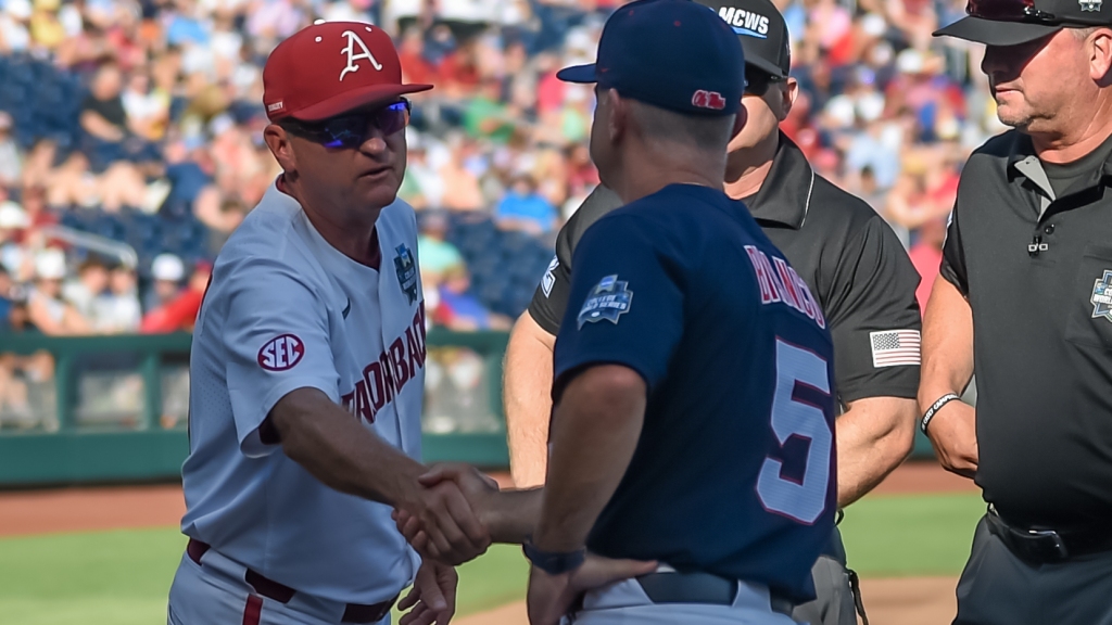Arkansas falls to Ole Miss, moves to loser’s bracket