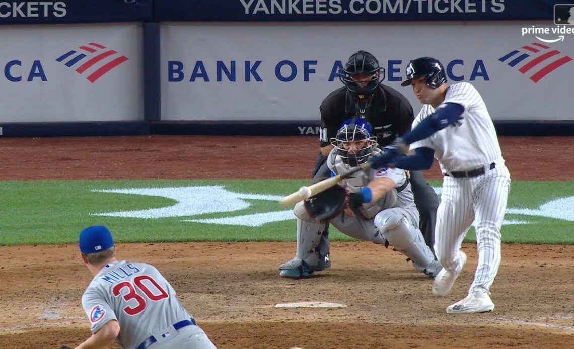 Jose Trevino drives a walk-off single in the 13th to give the Yankees the win