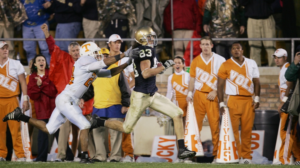 Notre Dame-Tennessee through the years