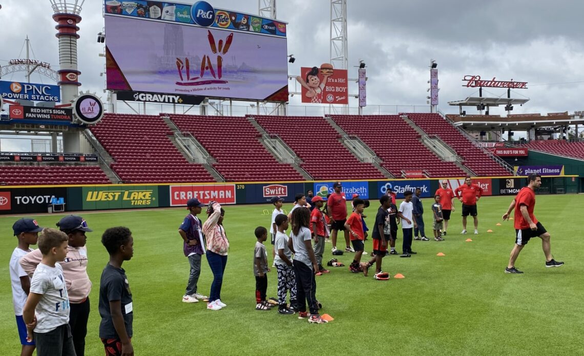 Reds host PLAY event at Great American Ball Park