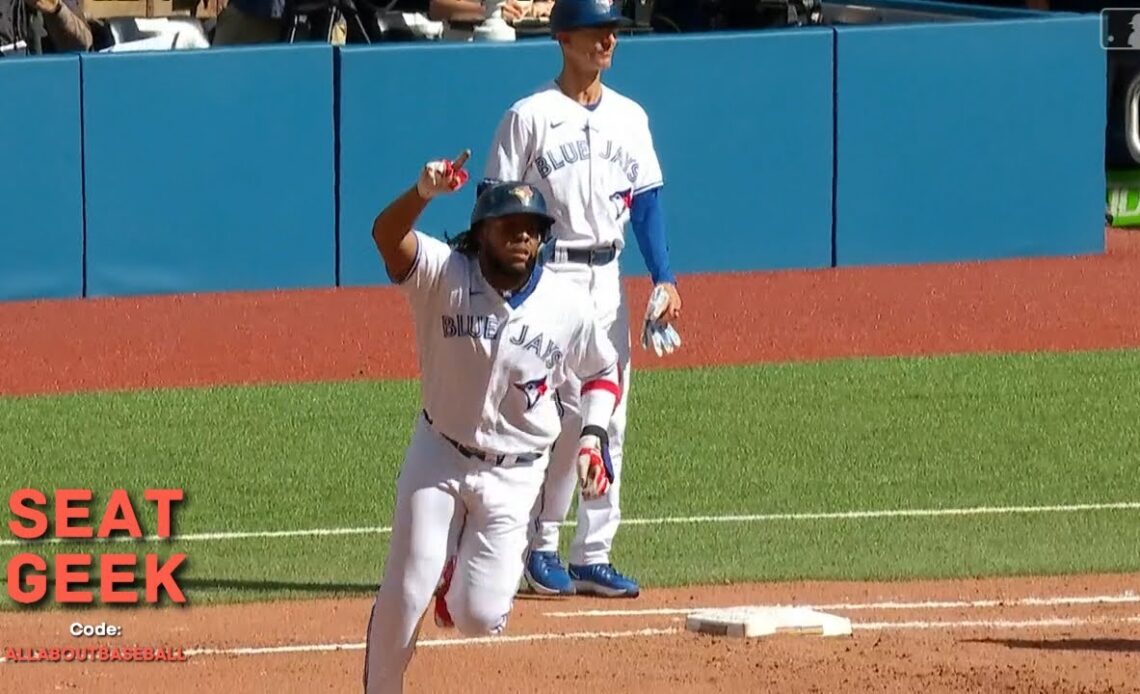 Vladimir Guerrero Jr. drills a two-run homer in 4th, he is getting hot, watch out