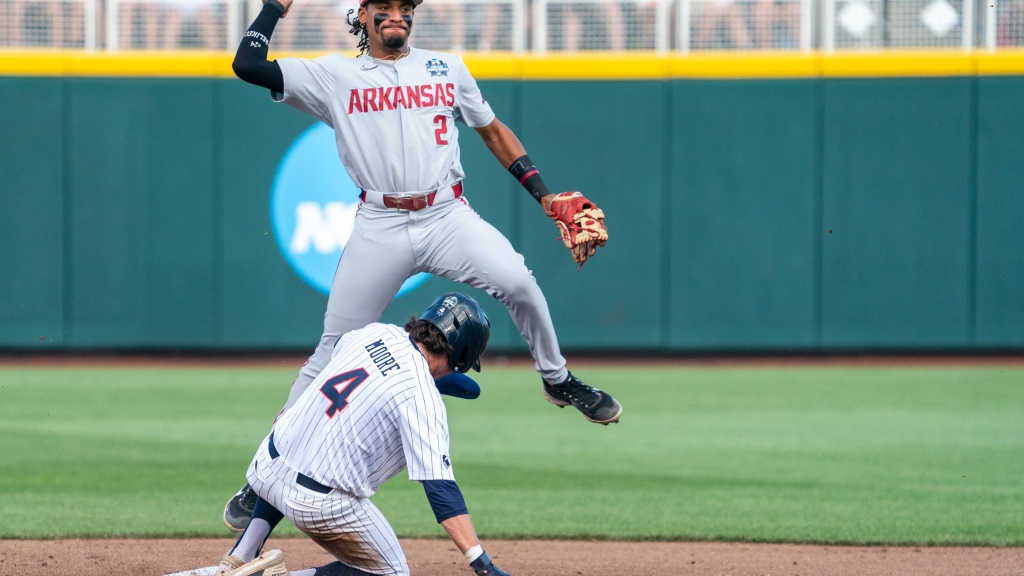 Arkansas shortstop Jalen Battles taken by Tampa Bay in MLB draft