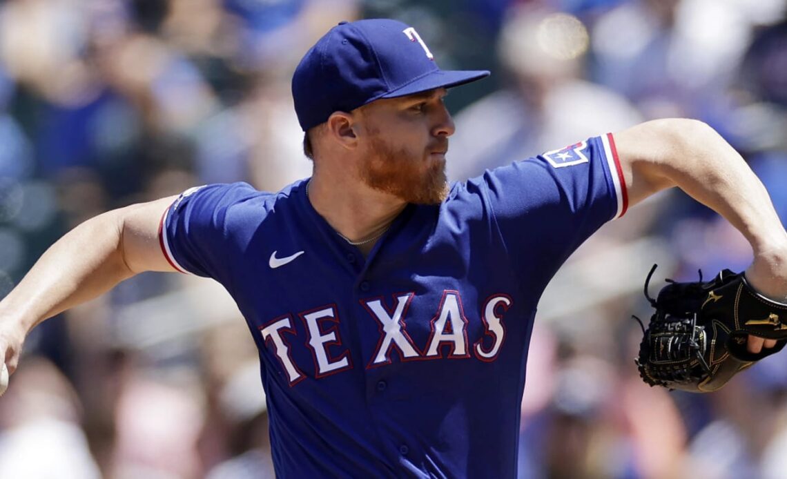 Jon Gray strikes out 7, Rangers struggle with runners on base