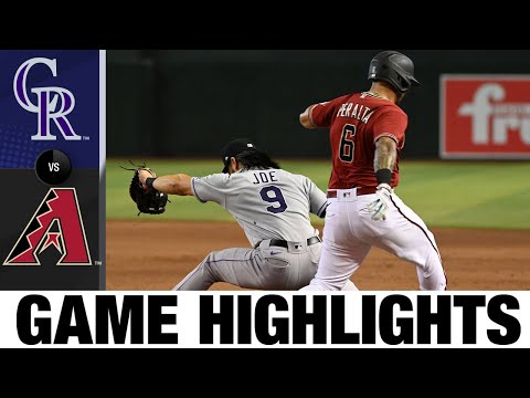 Rockies vs. D-backs Game Highlights (7/10/22) | MLB Highlights