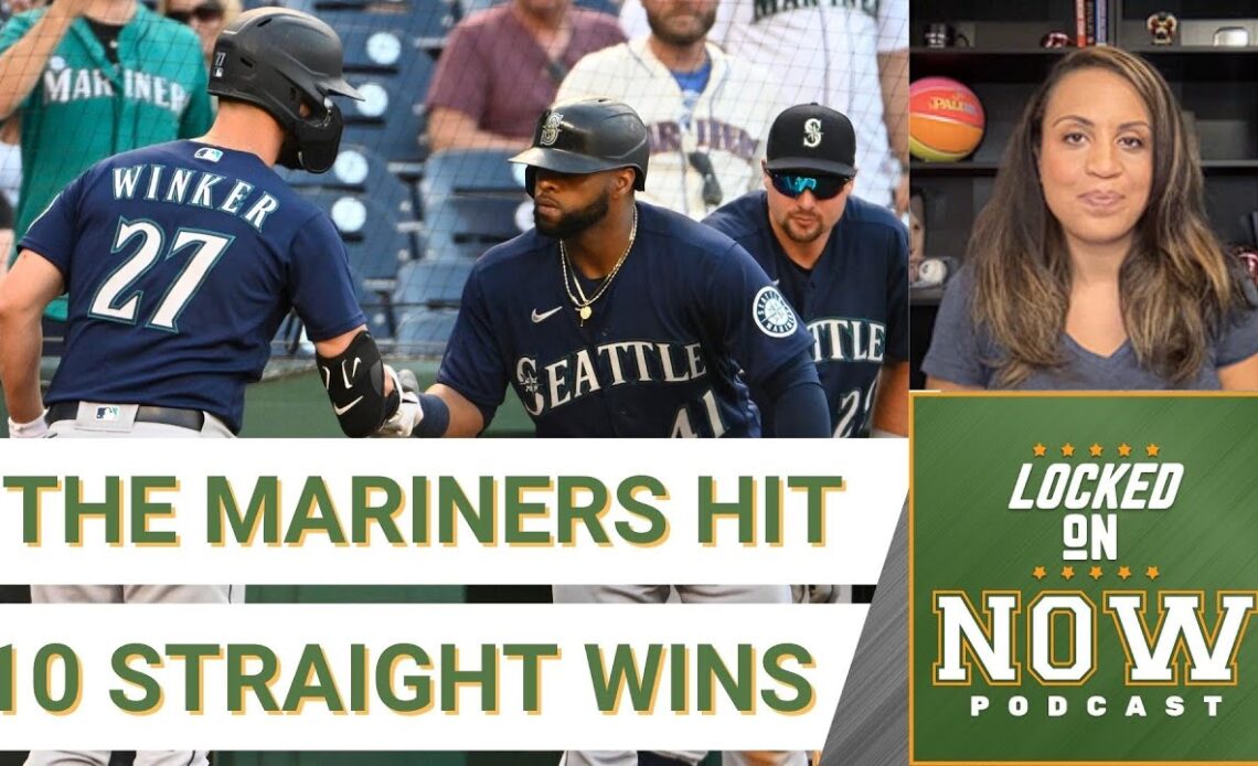 The Seattle Mariners Win Twice Wednesday To Hit 10 Victories in a Row | MLB Daily Recap