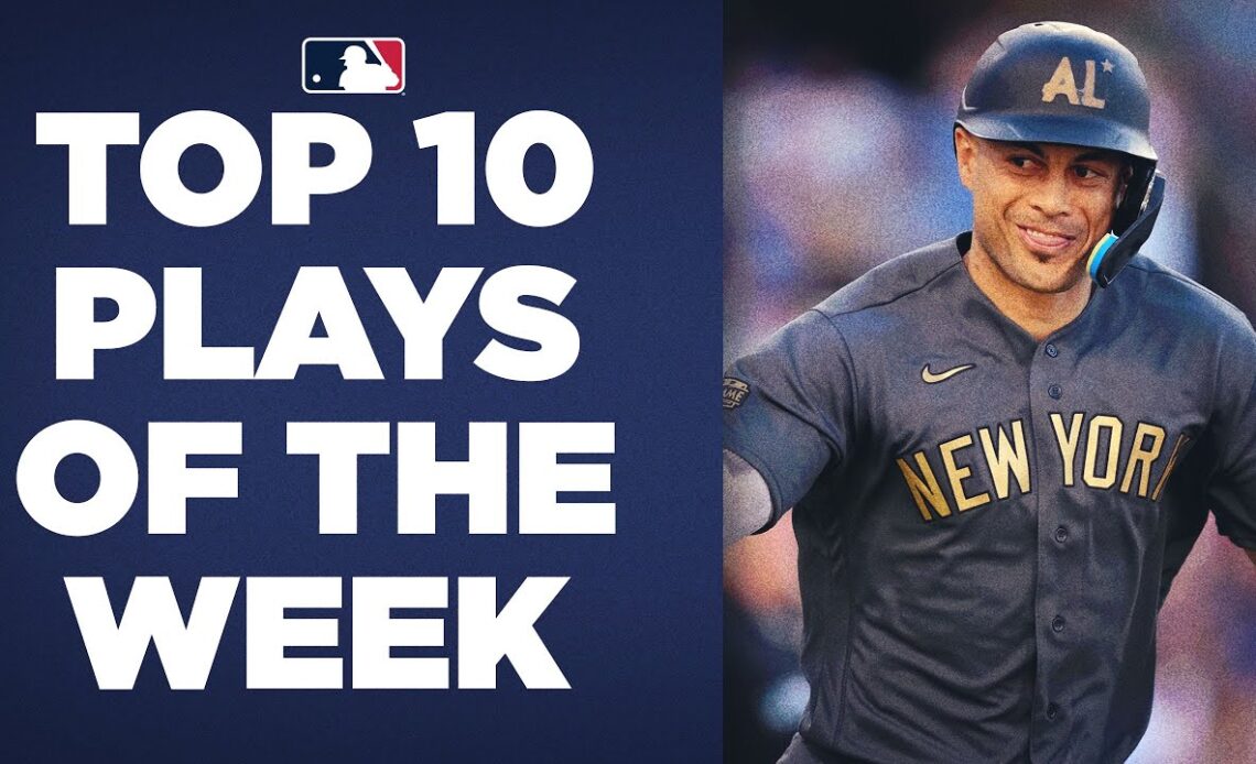 Top 10 Plays of the Week! (Giancarlo Stanton, Juan Soto and Julio Rodríguez GOING OFF in LA!)