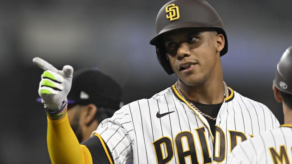 Juan Soto promises to bring ‘good vibes,’ winning to Padres