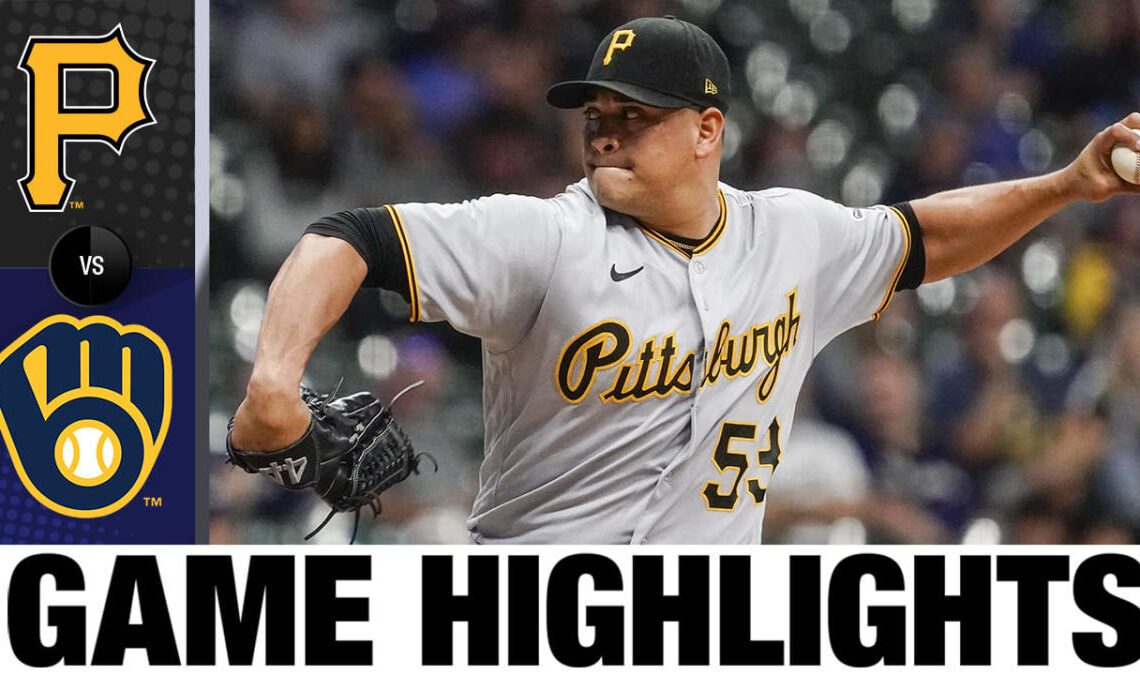 Pirates vs Brewers highlights