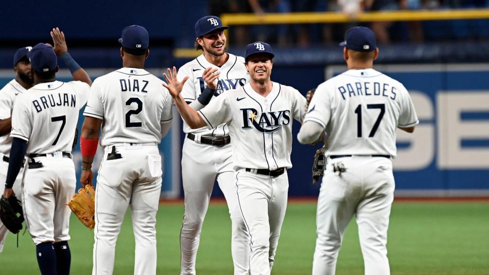 Rays score all 7 runs in 9th inning, Tigers get none
