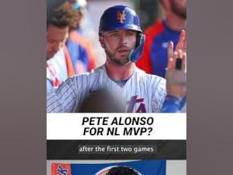 Should Pete Alonso win NL MVP for the New York Mets? #shorts