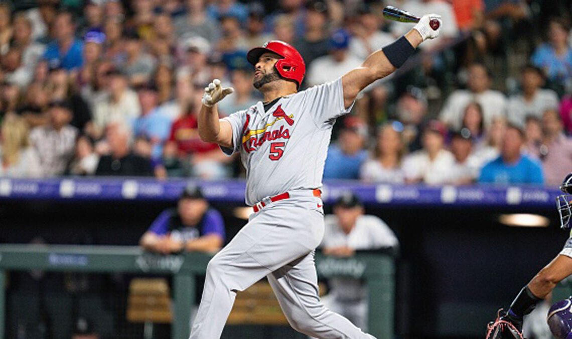 Where does Albert Pujols fall among MLB’s all-time home run leaders?