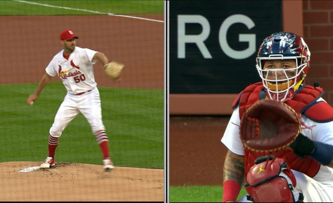 Adam Wainwright and Yadier Molina break the record for most games in their 325th start together