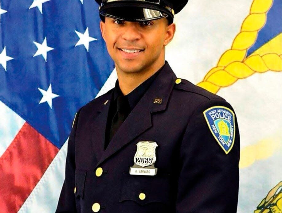This undated photo provided by Port Authority of New York and New Jersey shows police officer Anthony Varvaro.