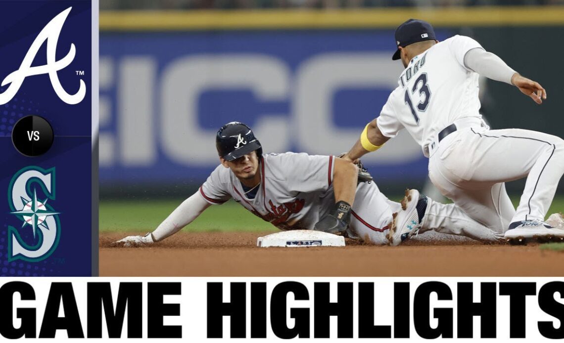 Braves vs. Mariners Game Highlights (9/10/22) | MLB Highlights