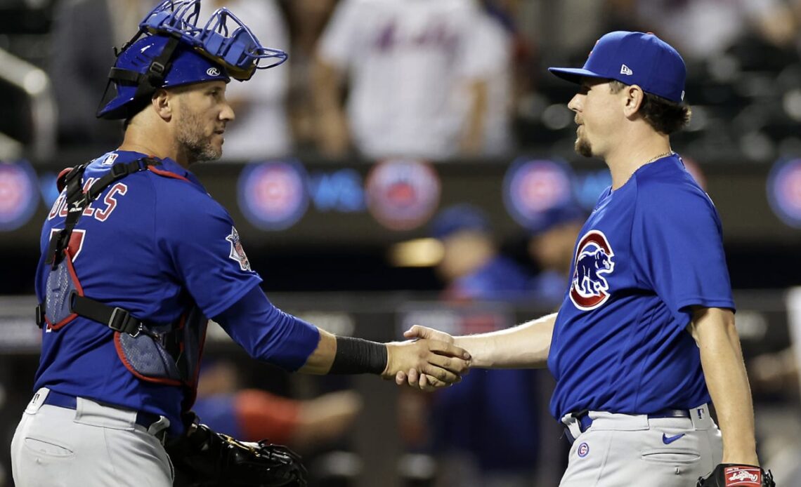 Cubs score six runs in first inning to sweep Mets