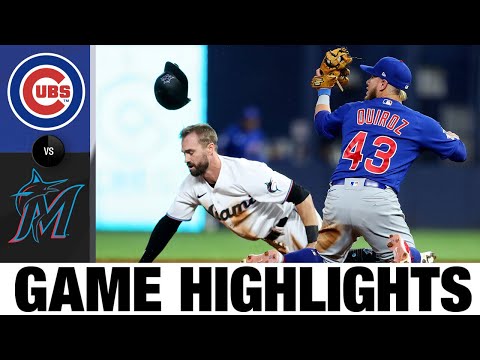 Cubs vs. Marlins Game Highlights (9/20/22) | MLB Highlights