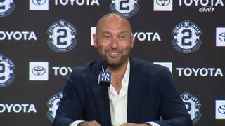 Derek Jeter: 'The Hall of Fame ceremony was one of the most special days I've ever had' | Yankees News Conference