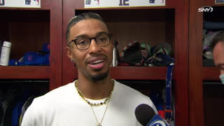 Francisco Lindor on hitting grand slam: 'I put a good swing on it and it felt really good' | Mets Post Game