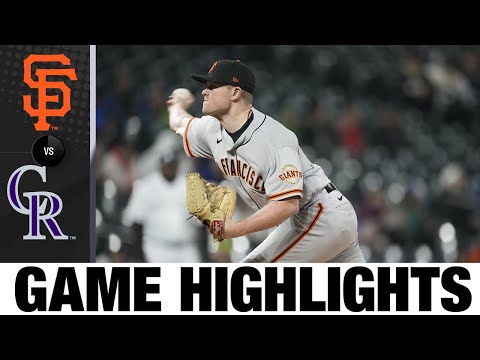 Giants vs. Rockies Game Highlights (9/21/22) | MLB Highlights