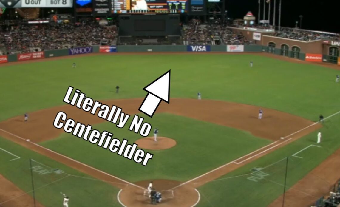 MLB Team Tries Playing Without a Centerfielder, Immediately Pays For It