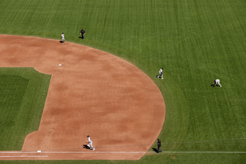 New MLB rules for 2023 will limit the infield shift that has become ubiquitous around baseball. But teams are likely to find different ways to stifle batters. (Photo by Ezra Shaw/Getty Images)