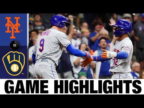 Mets vs. Brewers Game Highlights (9/20/22) | MLB Highlights