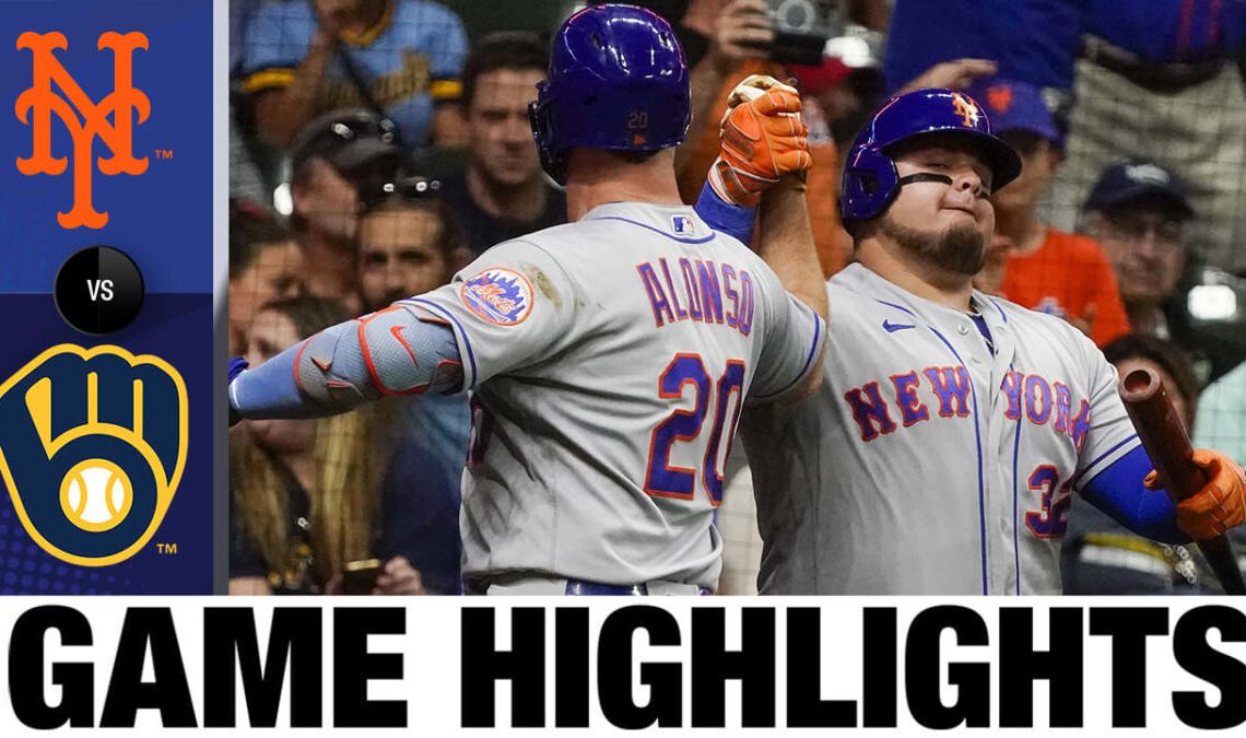 Mets vs. Brewers Highlights