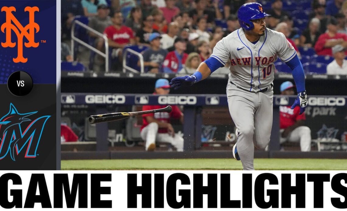 Mets vs. Marlins Game Highlights (9/10/22) | MLB Highlights