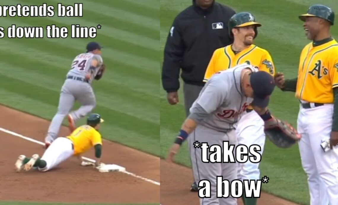 Miguel Cabrera Tries to Pull a Trick Play, Fails Miserably