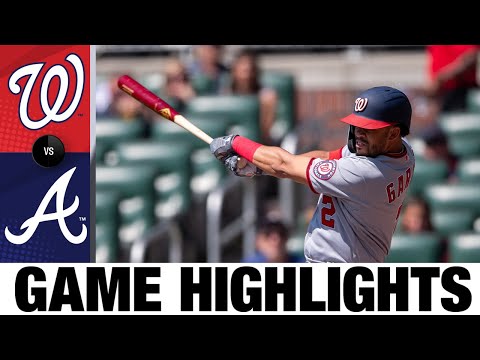 Nationals vs. Braves Game Highlights (9/21/22) | MLB Highlights