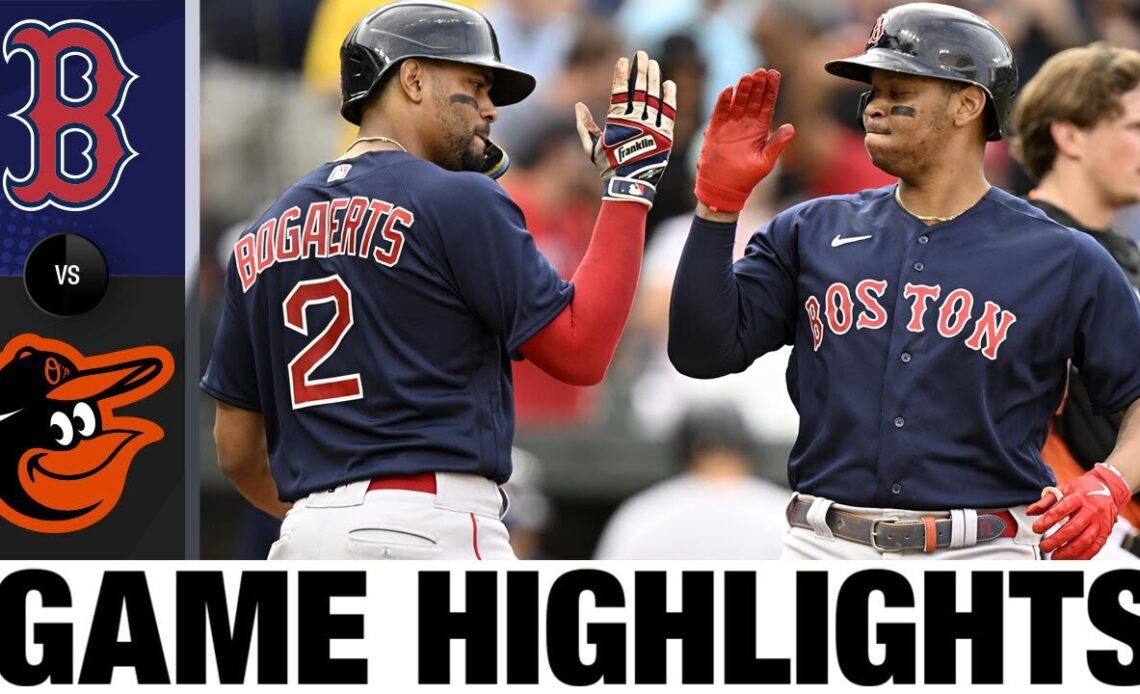 Red Sox vs. Orioles Game Highlights (9/10/22) | MLB Highlights