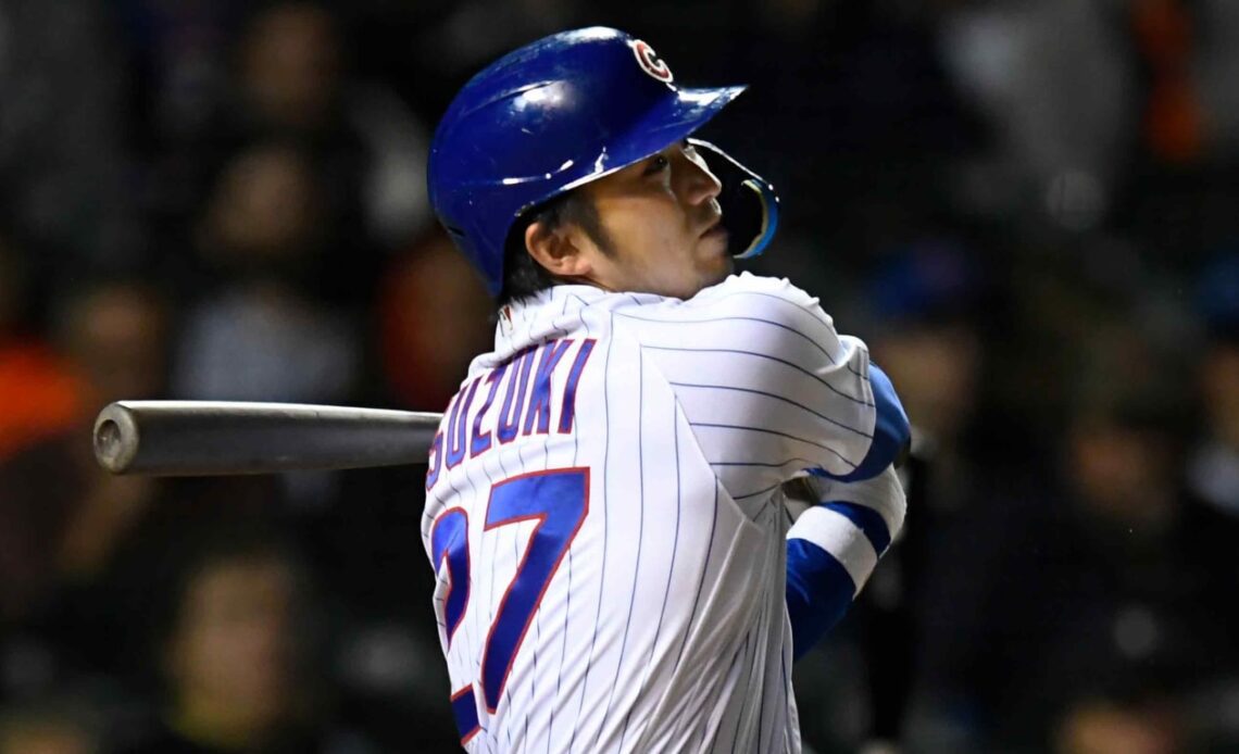 Seiya Suzuki crushes solo homer in Cubs loss