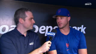 Steve Gelbs chats with Mets catcher James McCann about the Roberto Clemente Award, new rules changes | Mets Pre Game