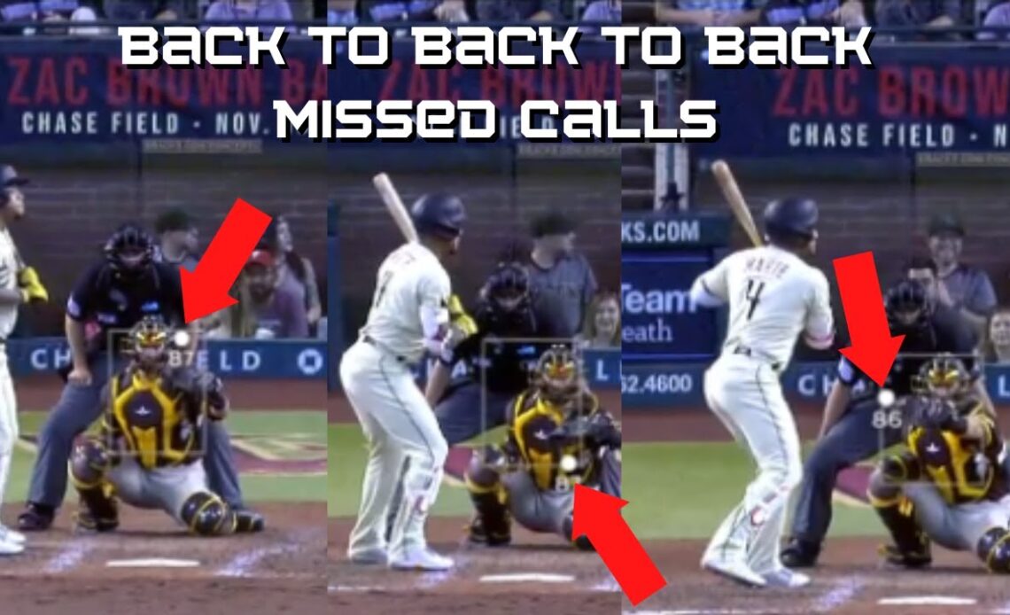 Umpire Misses Three Straight Calls in One At Bat, Ruins Perfect Game