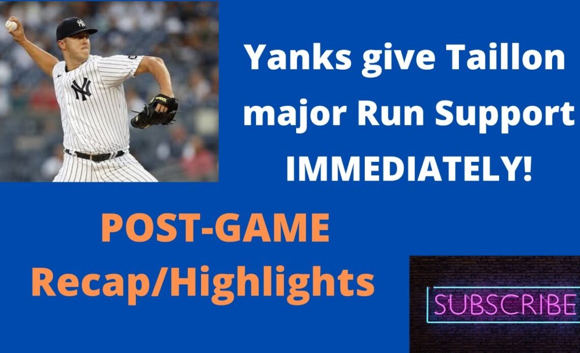 Yanks Explode in the 1st to Start Game vs Rays || Recap and Highlights