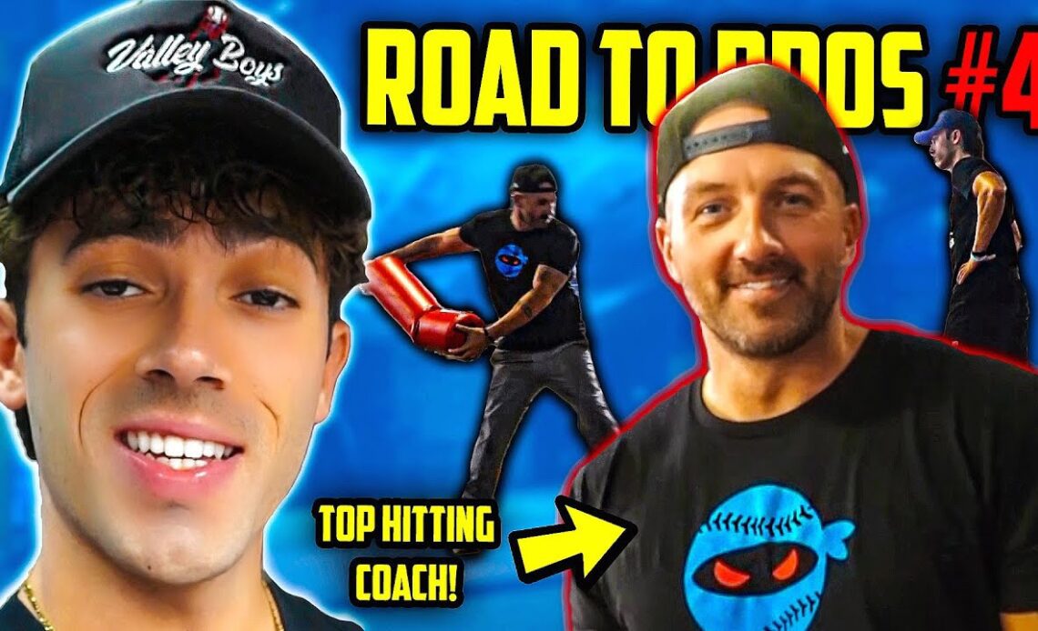 MEETING THE TOP HITTING COACH IN THE NATION! (Road to The Pros Ep. 4)