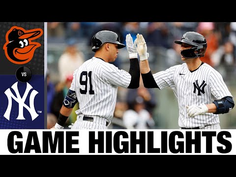 Orioles vs. Yankees Game Highlights (10/1/22) | MLB Highlights