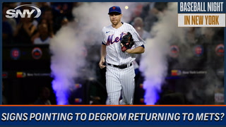 Are there signs pointing to Jacob deGrom returning to the Mets? | Baseball Night in NY