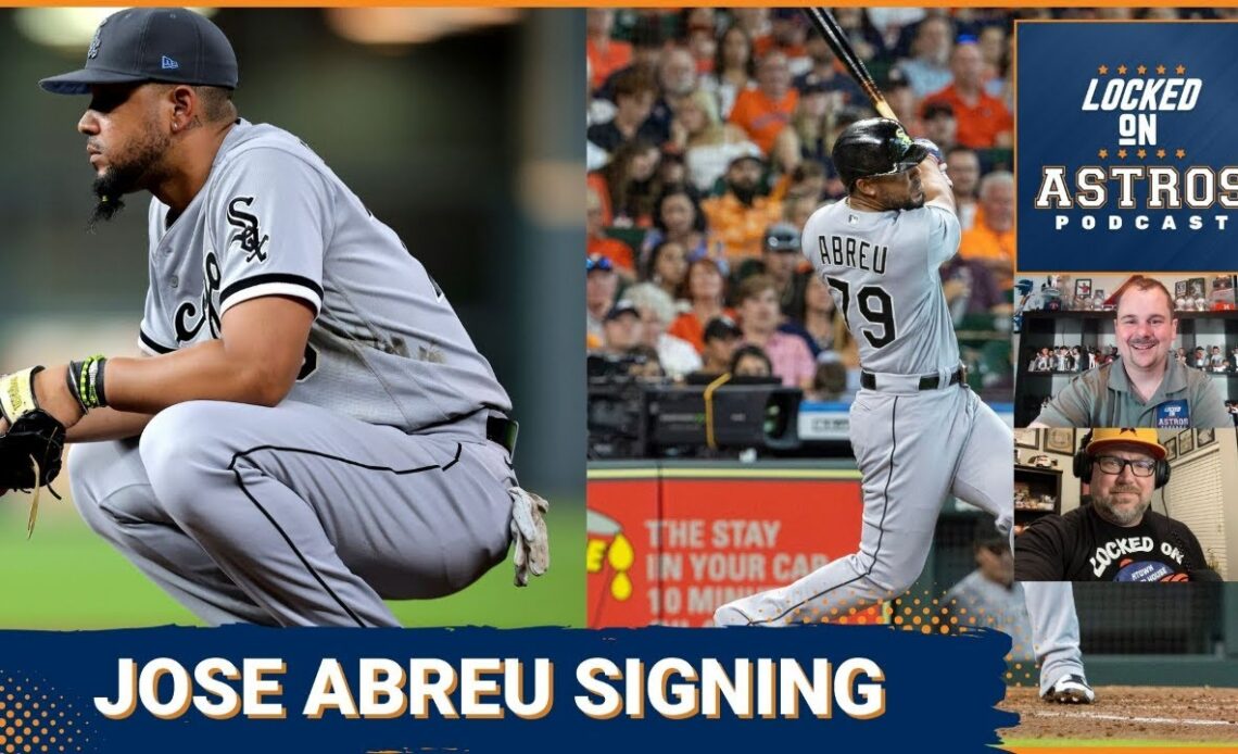 Astros sign Jose Abreu to 3-year deal to play first base