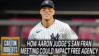 How Aaron Judge's meeting with the Giants could impact the rest of free agency | Carton & Roberts