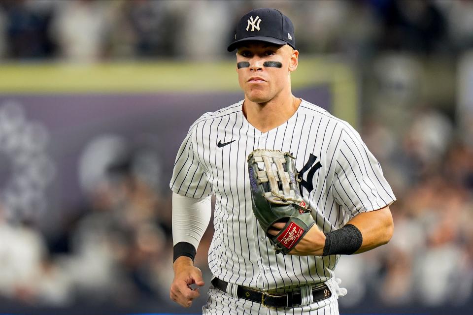 New York Yankees outfielder Aaron Judge is a free agent after hitting an AL-record 62 home runs.