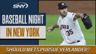 Should Mets pursue Justin Verlander if Jacob deGrom walks? | Baseball Night in NY