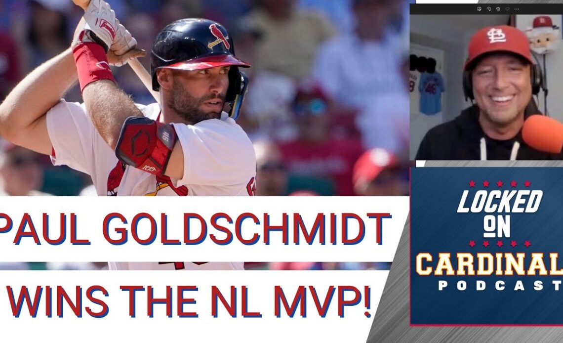 St. Louis Cardinals First Baseman Paul Goldschmidt Wins The NL MVP Award | Locked On Cardinals